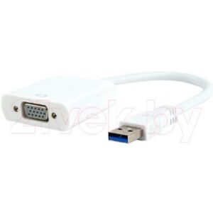 Адаптер Cablexpert AB-U3M-VGAF-01-W
