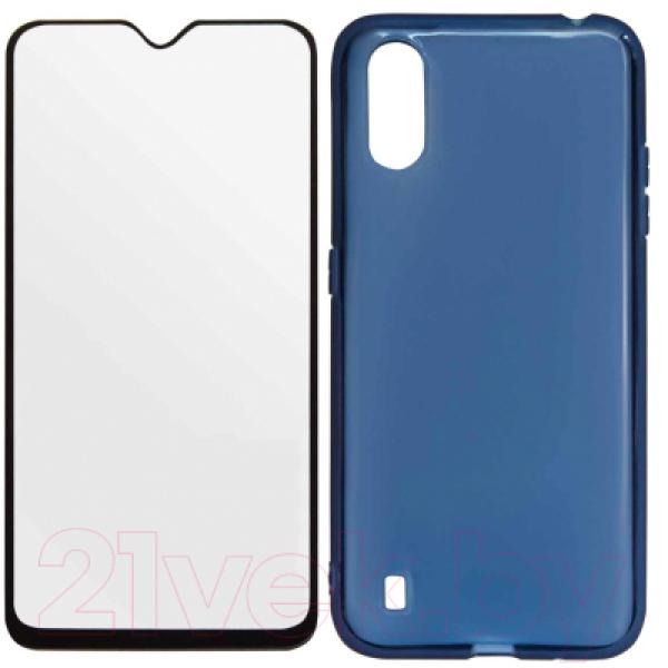 Чехол-накладка Volare Rosso для Galaxy A01/M01 + стекло