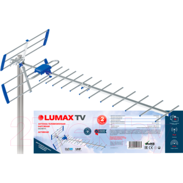Цифровая антенна для тв Lumax DA2507А