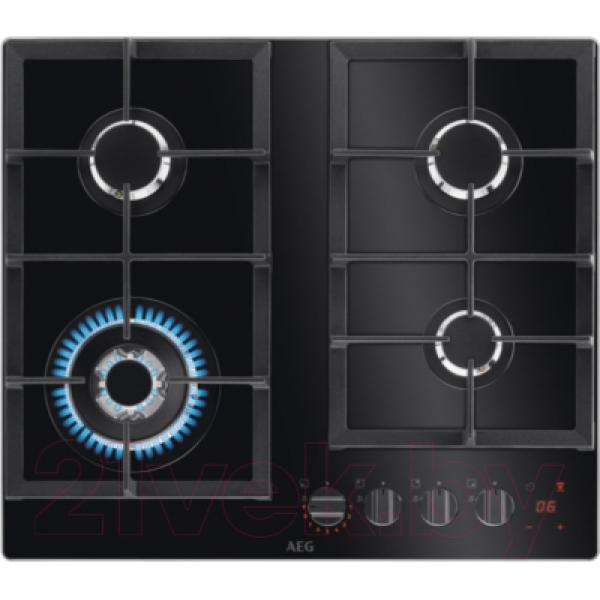 Газовая варочная панель AEG HKB64450NB