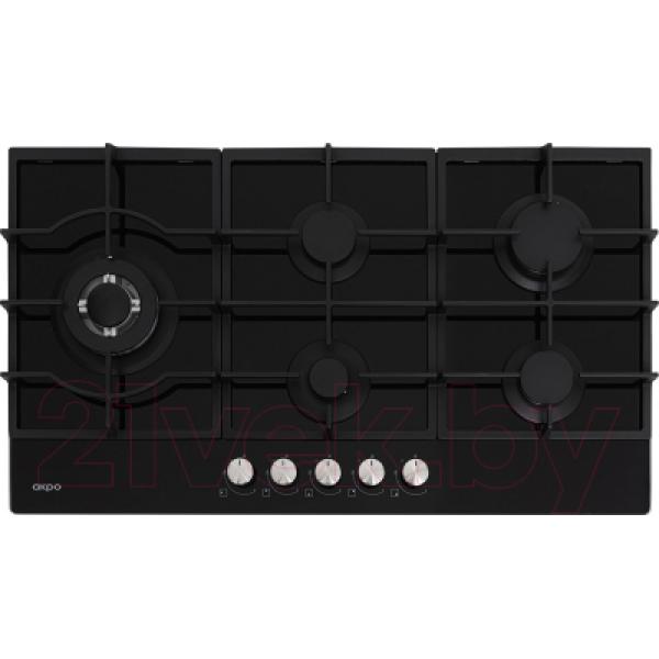 Газовая варочная панель Akpo PGA 905 WGC-T BL
