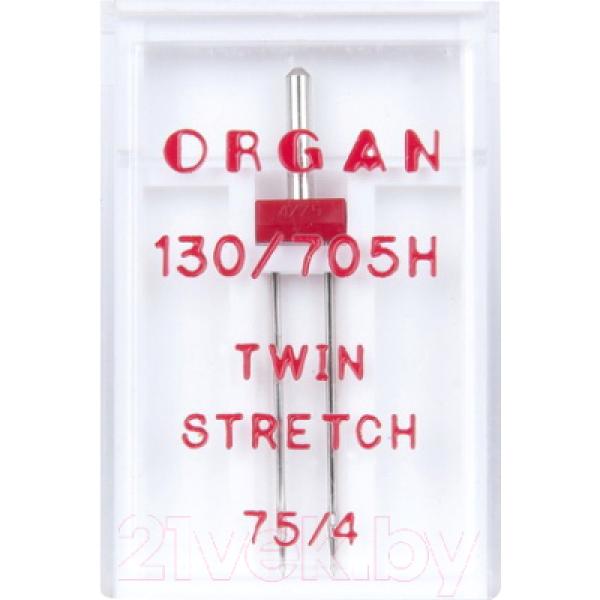 Иглы для швейной машины Organ 1-75/4 супер стрейч