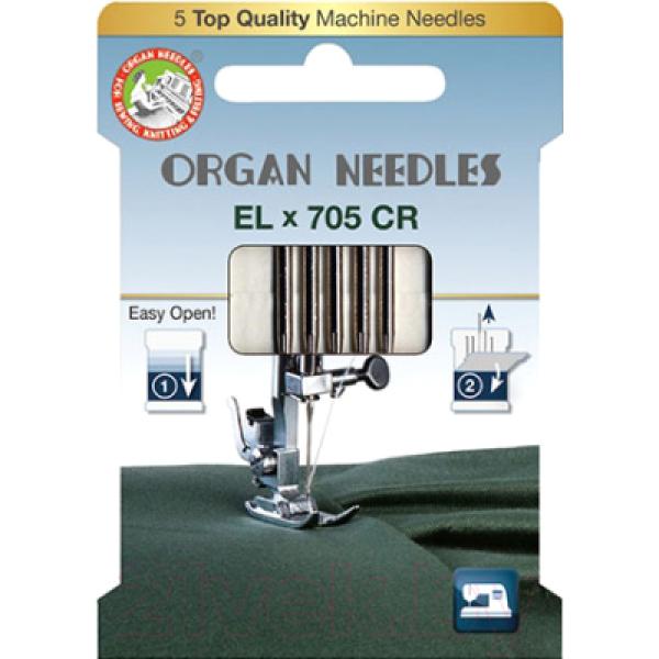 Иглы для швейной машины Organ Elx705 CR 5/90