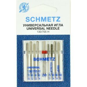 Иглы для швейной машины Schmetz 130/705H универсальная