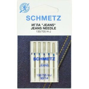 Иглы для швейной машины Schmetz 130/705Н-J джинс №90 VDS