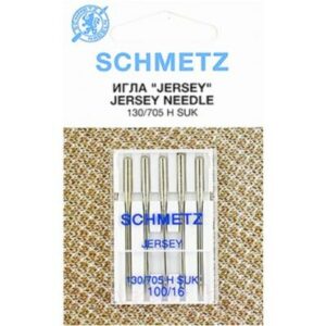 Иглы для швейной машины Schmetz 130/705НSUK джерси №100 VES