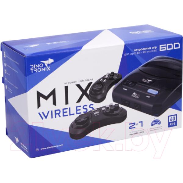 Игровая приставка Dinotronix Mix Wireless + 600 игр