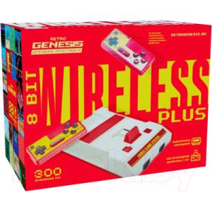 Игровая приставка Retro Genesis 8 Bit Wireless Plus + 300 игр