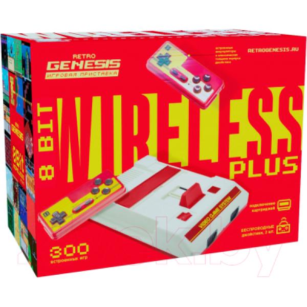 Игровая приставка Retro Genesis 8 Bit Wireless Plus + 300 игр