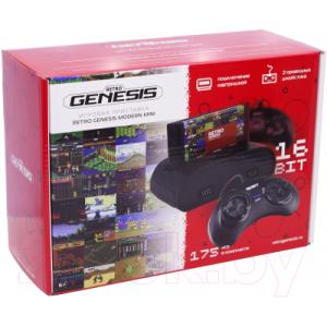 Игровая приставка Retro Genesis Modern Mini + 175 игр + 2 джойстика + картридж / ConSkDn111