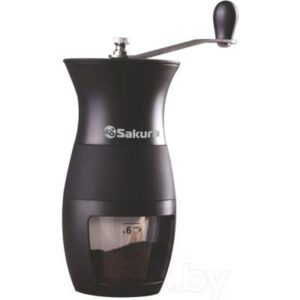 Кофемолка механическая Sakura SA-6159BK