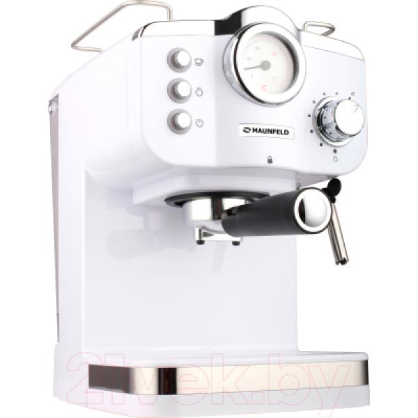 Кофеварка эспрессо Maunfeld MF-735WH Pro