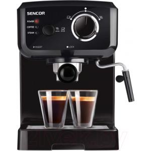 Кофеварка эспрессо Sencor SES 1710BK