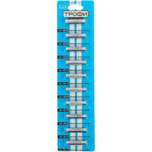 Комплект батареек Трофи LR03-10BL / C0034051