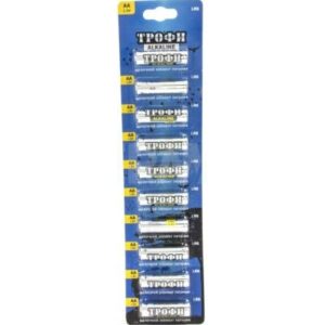 Комплект батареек Трофи LR6-10BL / C0034054