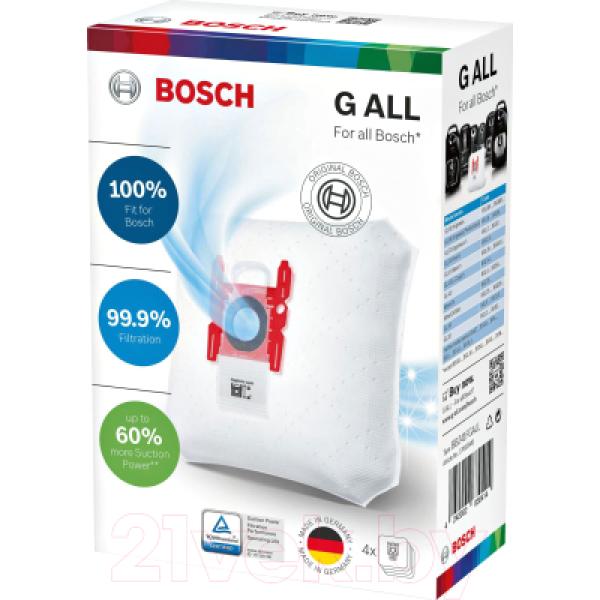 Комплект пылесборников для пылесоса Bosch BBZ41FGALL