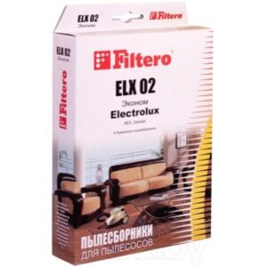 Комплект пылесборников для пылесоса Filtero Эконом ELX 02