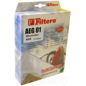 Комплект пылесборников для пылесоса Filtero Экстра AEG 01