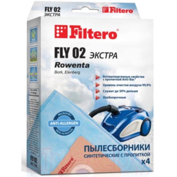 Комплект пылесборников для пылесоса Filtero Экстра FLY 02