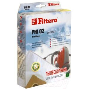 Комплект пылесборников для пылесоса Filtero Экстра PHI 02