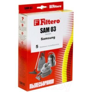 Комплект пылесборников для пылесоса Filtero Standard SAM 03