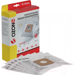 Комплект пылесборников для пылесоса OZONE M-16