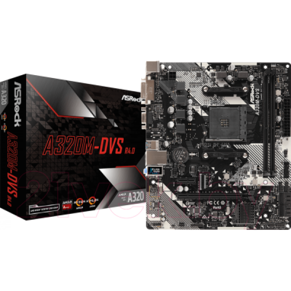 Материнская плата AsRock A320M-DVS R4.0