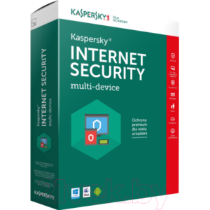 ПО антивирусное Kaspersky Internet Security Multi-device 1 год / KL19392UBFS