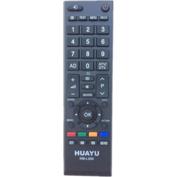 Пульт дистанционного управления Huayu Toshiba RM-L890 +LCD