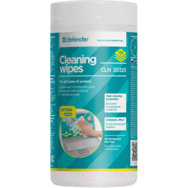 Салфетки для ухода за техникой Defender CLN30320
