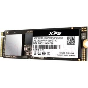 SSD диск A-data XPG SX8200 Pro 256GB (ASX8200PNP-256GT-C)