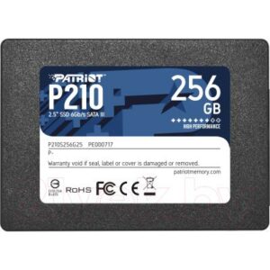 SSD диск Patriot P210 256GB (P210S256G25)