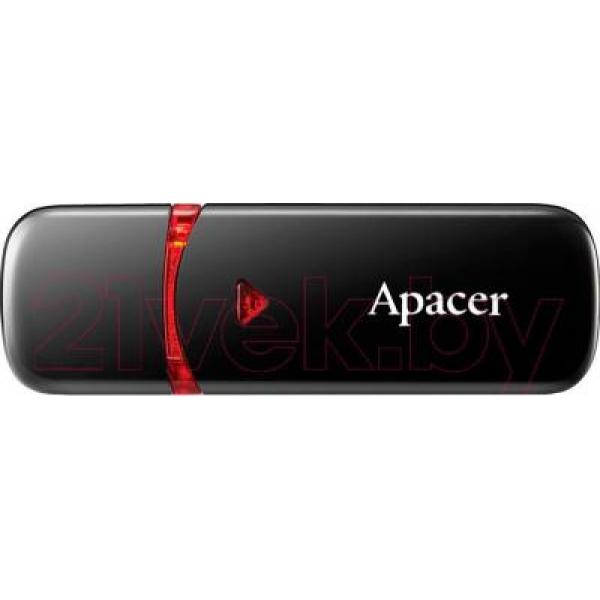 Usb flash накопитель Apacer AH333 Black 32GB (AP32GAH333B-1)