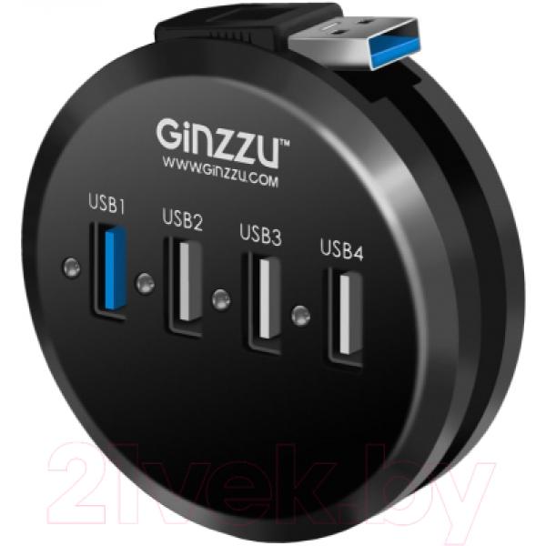 USB-хаб Ginzzu GR-314UB