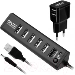 USB-хаб Ginzzu GR-315UAB