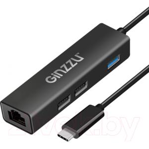 USB-хаб Ginzzu GR-762UB