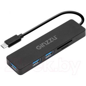 USB-хаб Ginzzu GR-899UB