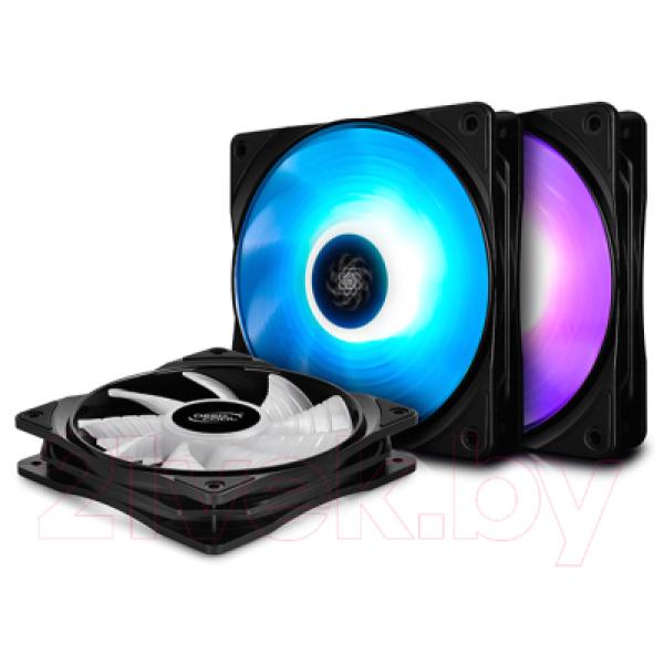 Вентилятор для корпуса Deepcool RF 120 DP-FRGB-RF120-3C