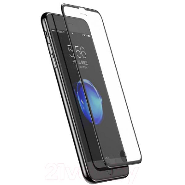 Защитное стекло для телефона Case 3D Rubber для iPhone 6 Plus / 7 Plus / 8 Plus